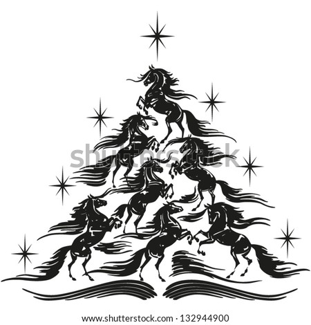 Download Christmas horse Stock Photos, Images, & Pictures ...