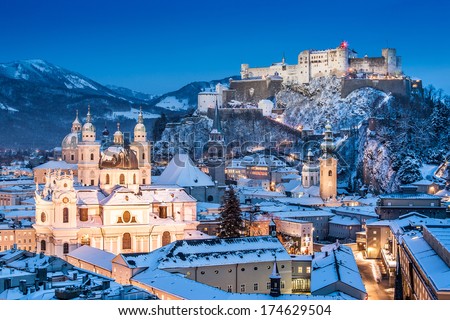 salzburg winter stock photos images pictures snow ski christmas ornaments