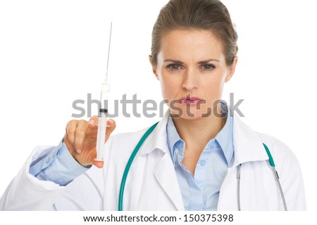 http://thumb1.shutterstock.com/display_pic_with_logo/603946/150375398/stock-photo-portrait-of-serious-doctor-woman-holding-syringe-150375398.jpg
