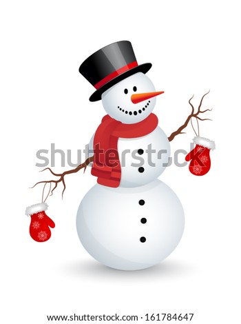 Snowman Stock Vectors, Images & Vector Art | Shutterstock