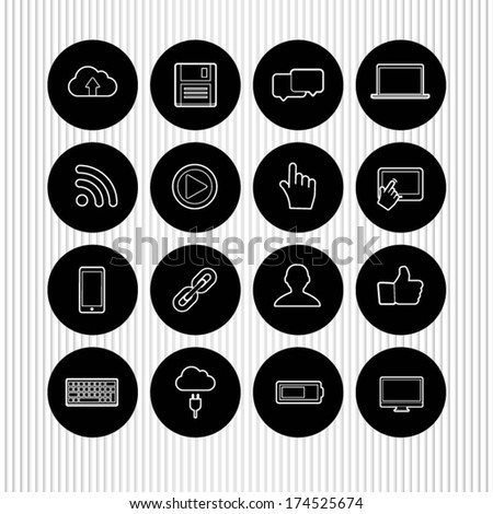 Technology Icons Stock Photos, Images, & Pictures | Shutterstock