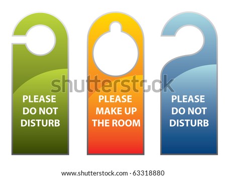 Door Hanger Stock Photos, Images, & Pictures 