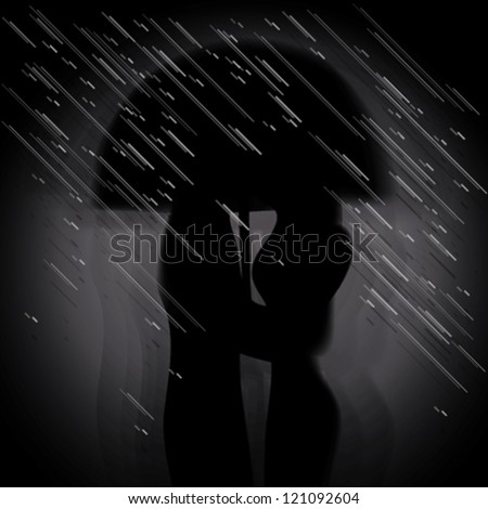 http://thumb1.shutterstock.com/display_pic_with_logo/689227/121092604/stock-vector-love-in-the-rain-silhouette-of-kissing-couple-under-umbrella-121092604.jpg