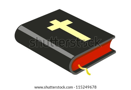 Cartoon Vector Illustration Bible Stock Vector 47399920 - Shutterstock