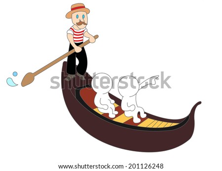 Boatman Stock Vectors & Vector Clip Art 