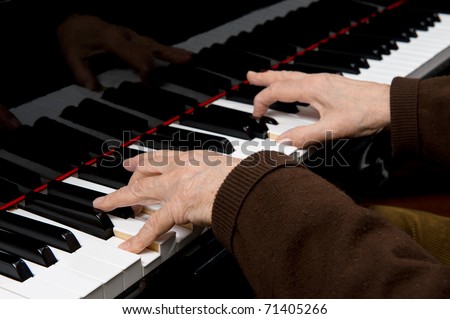 Black Man Piano Playing Stock Photos, Black Man Piano Playing Stock