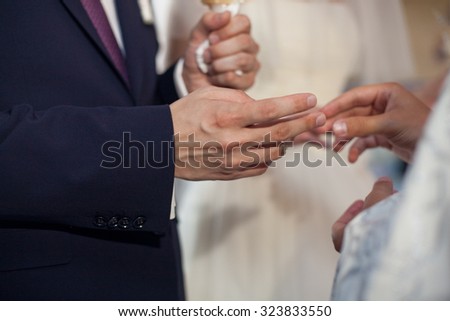 Priests wear wedding rings