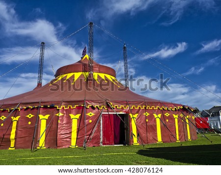 Big top canopy tent