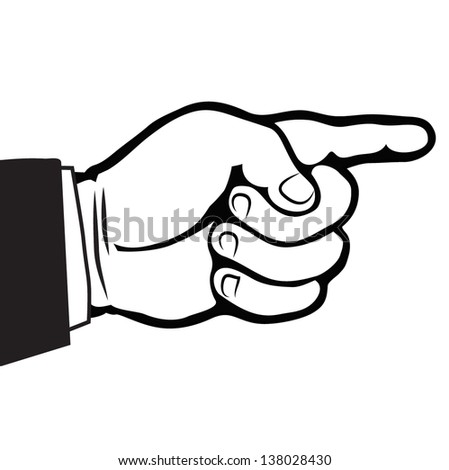 Finger pointing symbol Stock Photos, Images, & Pictures | Shutterstock