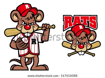 stock-vector-baseball-rats-mascot-167656