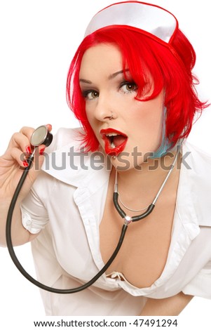 Redhead Nurse 19