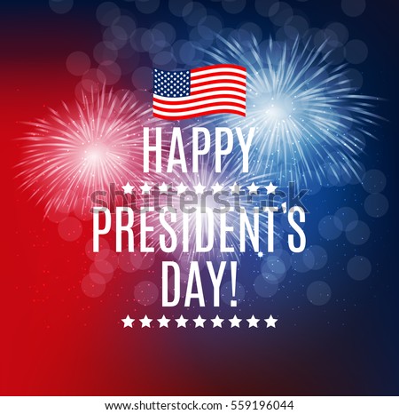 Presidents Day in USA Background. Can Be Used as Banner or Poster. Vector Illustration EPS10 Presidents Day in USA Background. Can Be Used as Banner or Poster. Vector Illustration EPS10