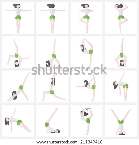 for  woman collection yoga and Yoga beginners poses poses  for advanced trainings, basic beginners