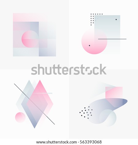 Gradient Geometry Forms. Abstract Poster Design. Geometric Vector Objects. Platonic Shapes And Figures. Unique Set Of Minimalist Artwork. Modern Decoration For Web, Print, Branding, Patterns, Textures Gradient Geometry Forms. Abstract Poster Design. Geometric Vector Objects. Platonic Shapes And Figures. Unique Set Of Minimalist Artwork. Modern Decoration For Web, Print, Branding, Patterns, Textures