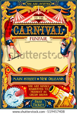Circus artist park show Retro Template. Cartoon Poster Invite. Kids game Birthday Party Insight. Carnival festival Background Juggling Acrobatic Cabaret Vintage vector background. Acrobat Retro theme. Circus artist park show Retro Template. Cartoon Poster Invite. Kids game Birthday Party Insight. Carnival festival Background Juggling Acrobatic Cabaret Vintage vector background. Acrobat Retro theme.