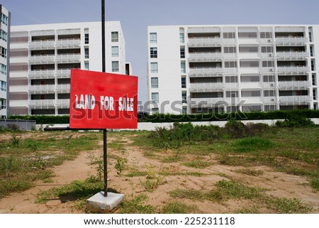 Property for sale. - stock photo