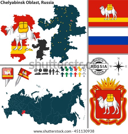 Map Russian Coat Of Arms 66