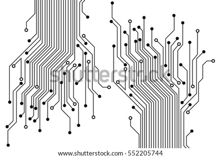 Abstract circuit board background. Technology modern background for design. Vector illustration Abstract circuit board background. Technology modern background for design. Vector illustration