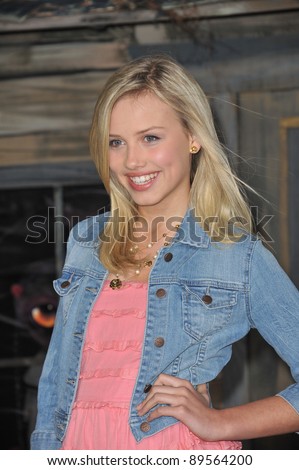 Gracie Dzienny at the Los Angeles premiere of the animated movie Rango at