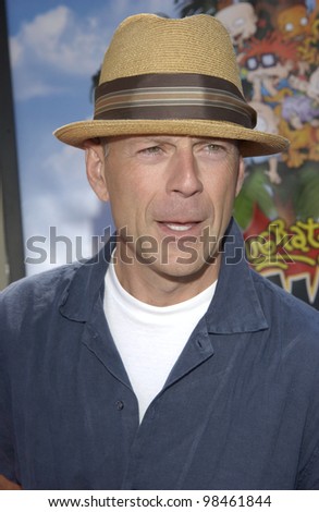 Actor BRUCE WILLIS at the Los A...