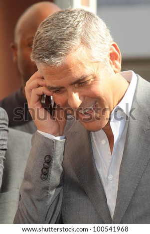 George Clooney at the <b>John Wells</b> Star On The Hollywood Walk Of Fame, ... - stock-photo-george-clooney-at-the-john-wells-star-on-the-hollywood-walk-of-fame-hollywood-ca-100541968