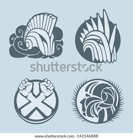 Shields Of Armor Template