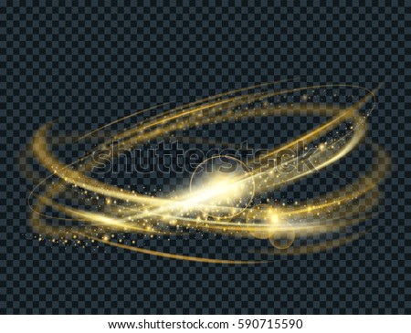 Vector circle light effect with sparkles isolated on black background. For illustration template art design. Transparent light effects. Vector circle light effect with sparkles isolated on black background. For illustration template art design. Transparent light effects.