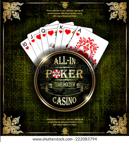 Casino Cards Background
