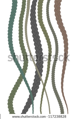 Braided Hair Stock Vectors & Vector Clip Art | Shutterstock