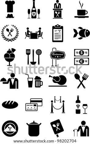 Restaurant Icon Stock Photos, Images, & Pictures | Shutterstock