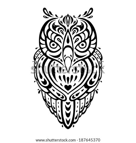 Hawaiian Tribal Animal Tattoo
