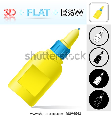 Glue Bottle Stock Photos, Images, & Pictures | Shutterstock