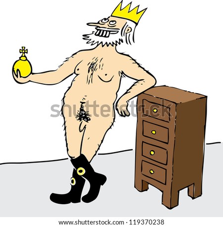 Stock Images similar to ID 48254644 - royal scepter drawing