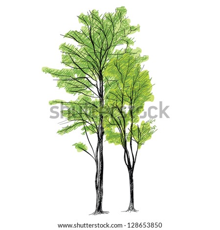 Hand Drawn Tree Stock Photos, Images, & Pictures | Shutterstock