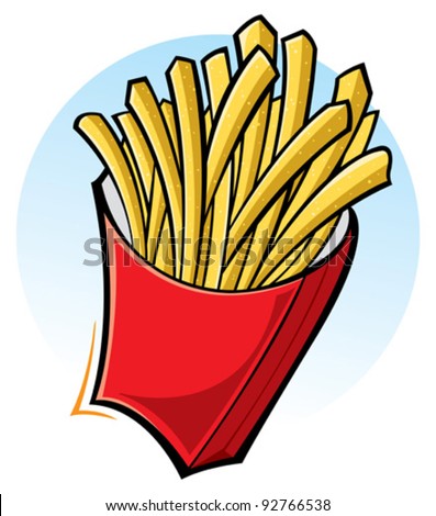 French Cartoon Fries Stock Photos, Images, & Pictures | Shutterstock