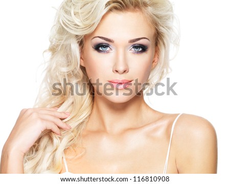 http://thumb1.shutterstock.com/display_pic_with_logo/93178/116810908/stock-photo-beautiful-blond-woman-with-long-curly-hair-isolated-on-white-portrait-of-fashion-model-116810908.jpg