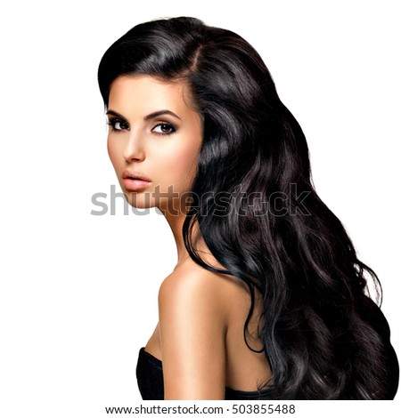 http://thumb1.shutterstock.com/display_pic_with_logo/93178/503855488/stock-photo-beautiful-young-brunette-woman-with-long-black-curly-hair-posing-at-studio-503855488.jpg