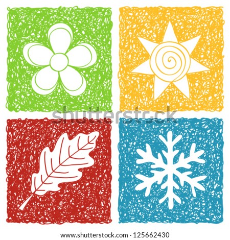 Four Seasons Icon Stock Photos, Images, & Pictures | Shutterstock