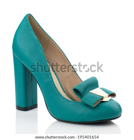turquoise and gold heels
