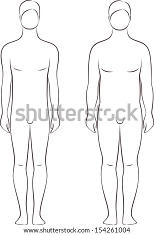 Human Body Outline Stock Photos, Images, & Pictures | Shutterstock