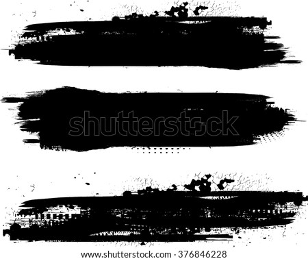 Brush Stroke Collection . Grunge Brush Stroke . Vector paint Stroke . Distressed Brush Stroke . Black Brush lines . Modern Textured Brush Stroke . Grunge Paint Stroke . Vector brush Stroke . - stock vector Brush Stroke Collection . Grunge Brush Stroke . Vector paint Stroke . Distressed Brush Stroke . Black Brush lines . Modern Textured Brush Stroke . Grunge Paint Stroke . Vector brush Stroke . - stock vector