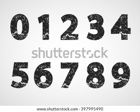 Numbers. Number Zero.Number One. Number Two.Number Three. Number Four. Number Five. Number Six. Number Seven. Number Eight. Number Nine. Grunge Numbers. Retro Numbers. Numbers Vector. Numbers Design. - stock vector Numbers. Number Zero.Number One. Number Two.Number Three. Number Four. Number Five. Number Six. Number Seven. Number Eight. Number Nine. Grunge Numbers. Retro Numbers. Numbers Vector. Numbers Design. - stock vector