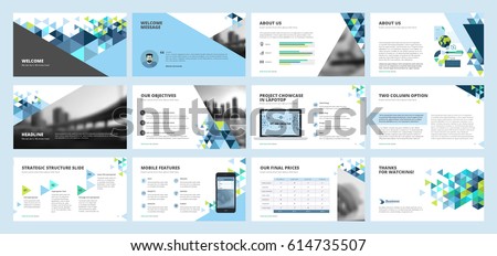 Business presentation templates. Set of vector infographic elements for presentation slides, annual report, business marketing, brochure, flyers, web design and banner, company presentation. Business presentation templates. Set of vector infographic elements for presentation slides, annual report, business marketing, brochure, flyers, web design and banner, company presentation.