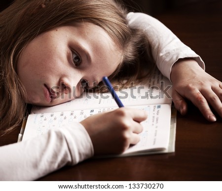 doing homework with depression