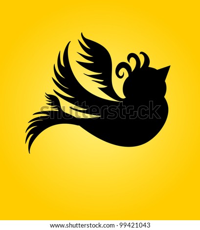 Black Birds Stock Vector 99421043 - Shutterstock