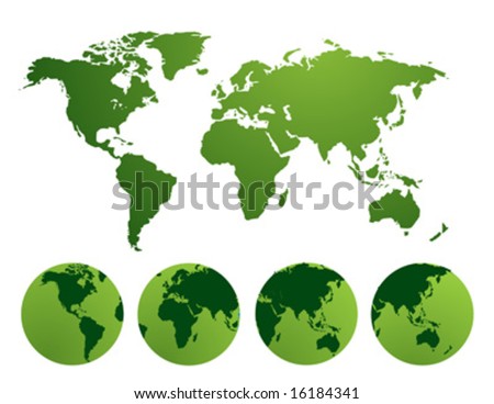 World Map Stock Vector 16184341 - Shutterstock