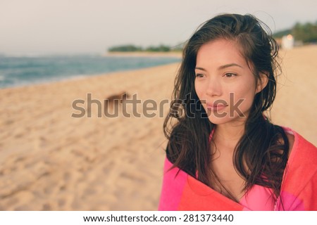 http://thumb1.shutterstock.com/display_pic_with_logo/97565/281373440/stock-photo-bathing-beach-woman-with-towel-relaxing-portrait-young-pretty-biracial-asian-caucasian-girl-281373440.jpg