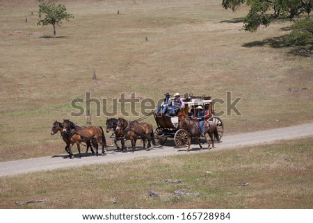 carriage stagecoach santa ynez west drawn horse wells hosts fargo spirit historical valley museum shutterstock stagecoaches barbara vehicles california county