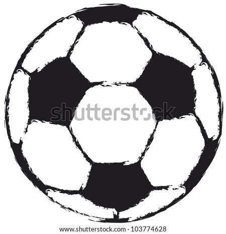 Soccer Ball clip art Free Vector / 4Vector