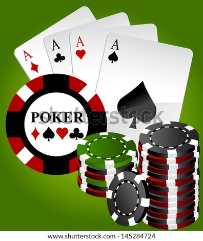 4 pics 1 word poker chips four aces